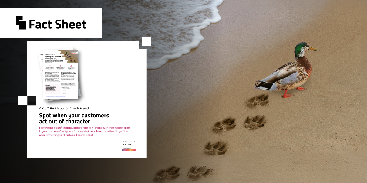 Stop Check Fraud with ARIC™ Risk Hub | Featurespace